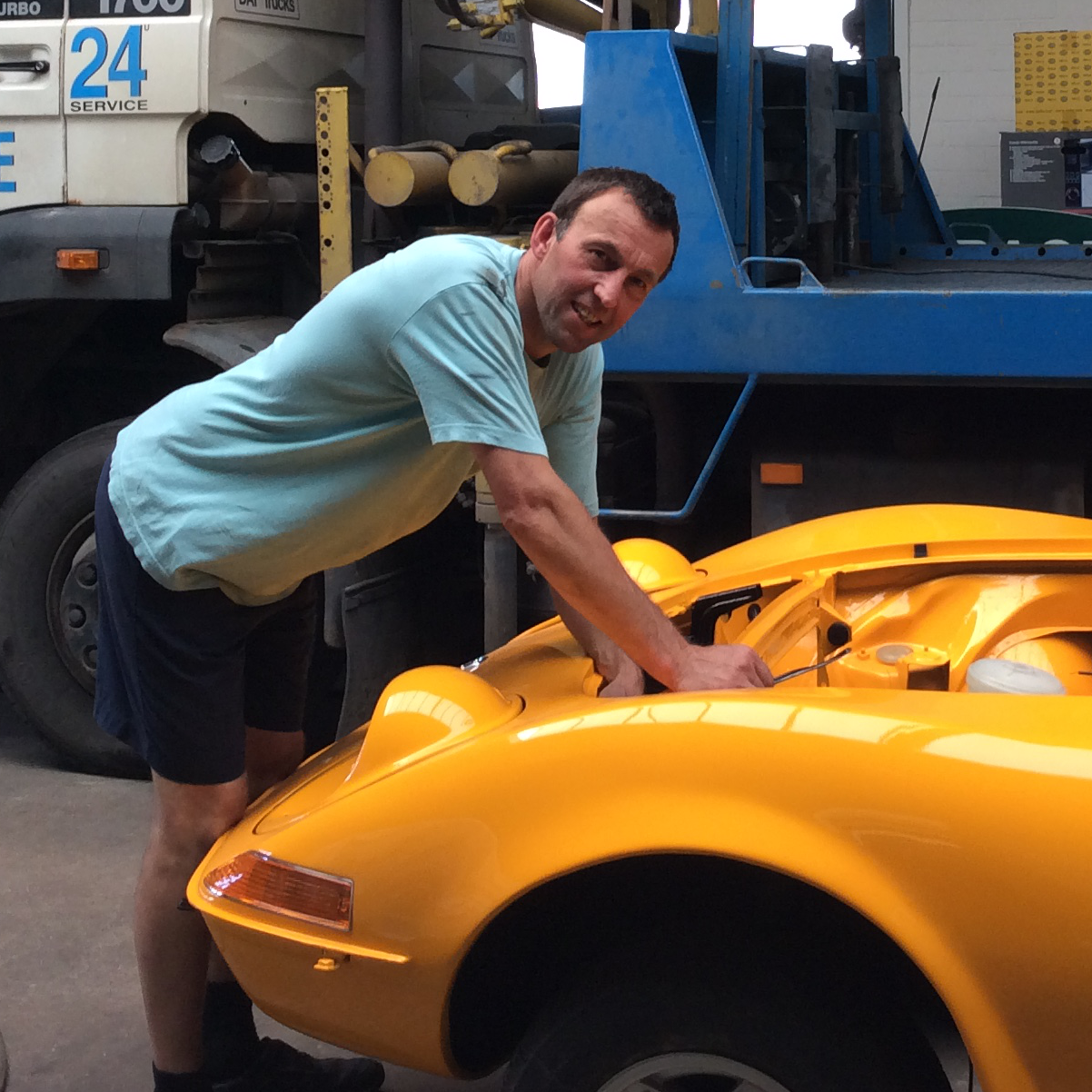 Frank Degrande - Mechanicien